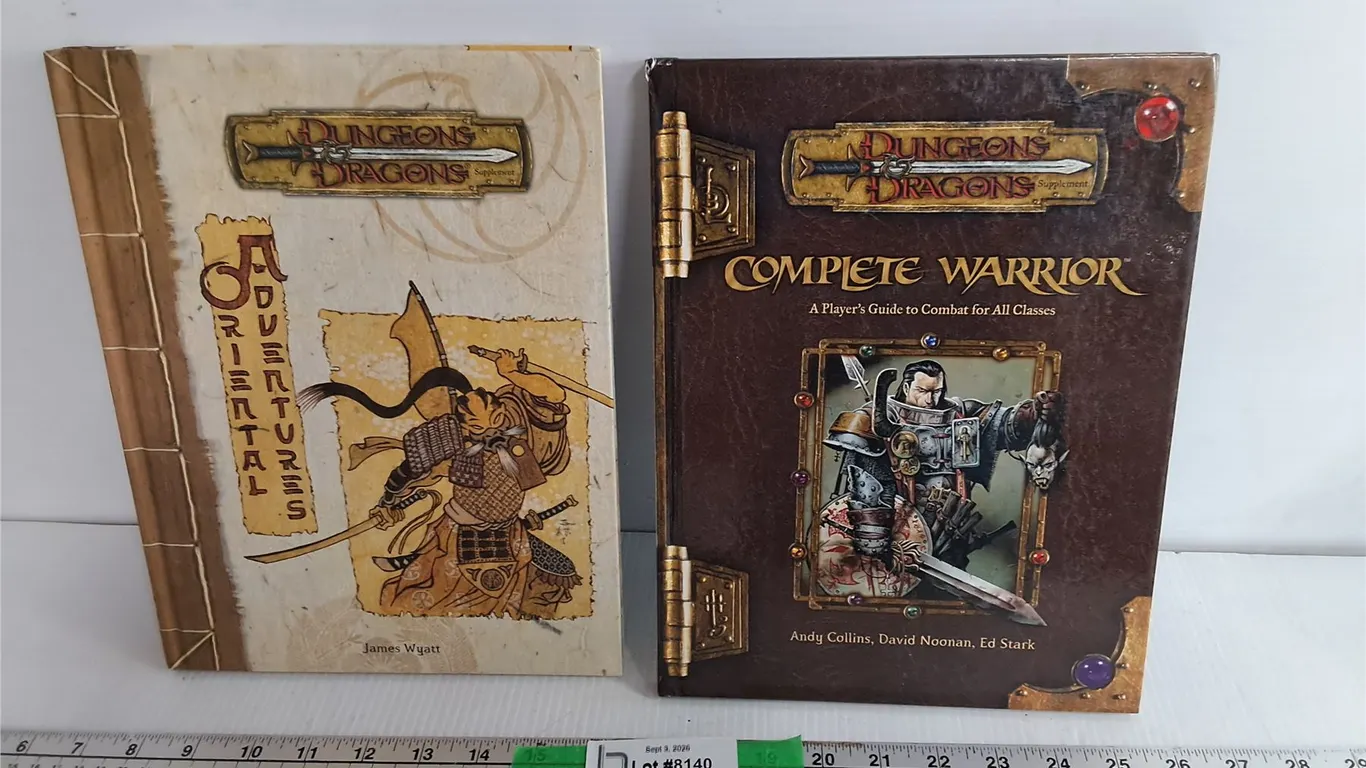 (2) Dungeons & Dragons Supplement Books