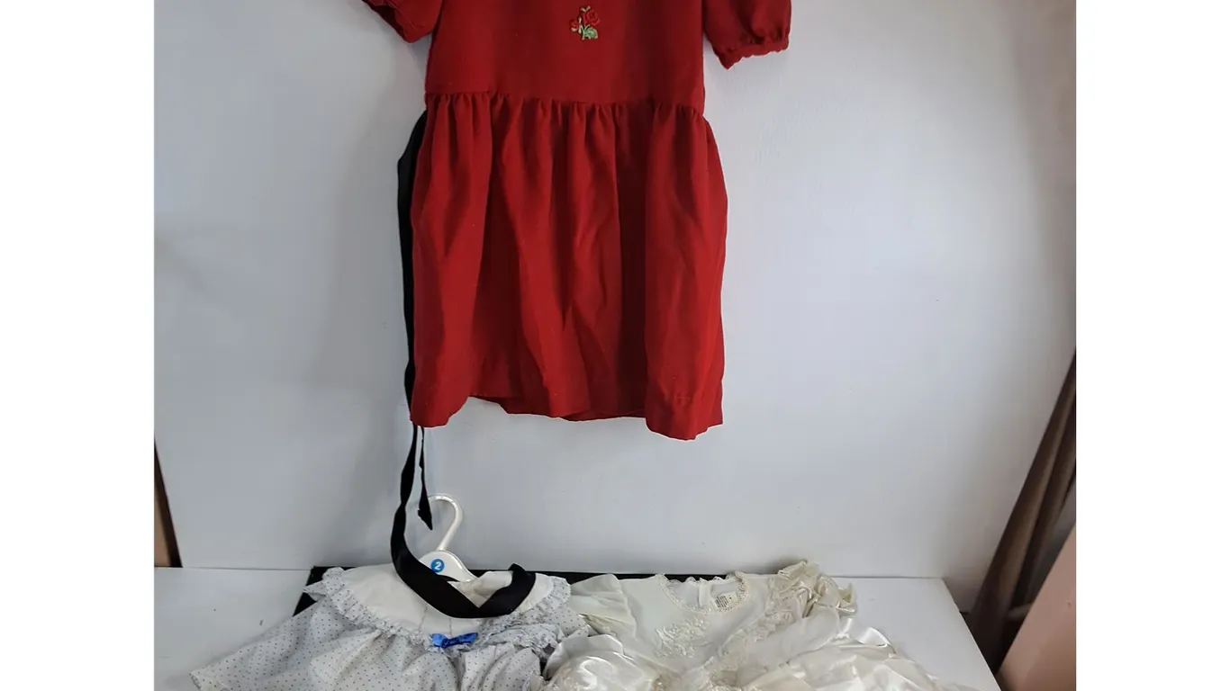 (3) Girl's Dresses - Sizes 2-4 Approx