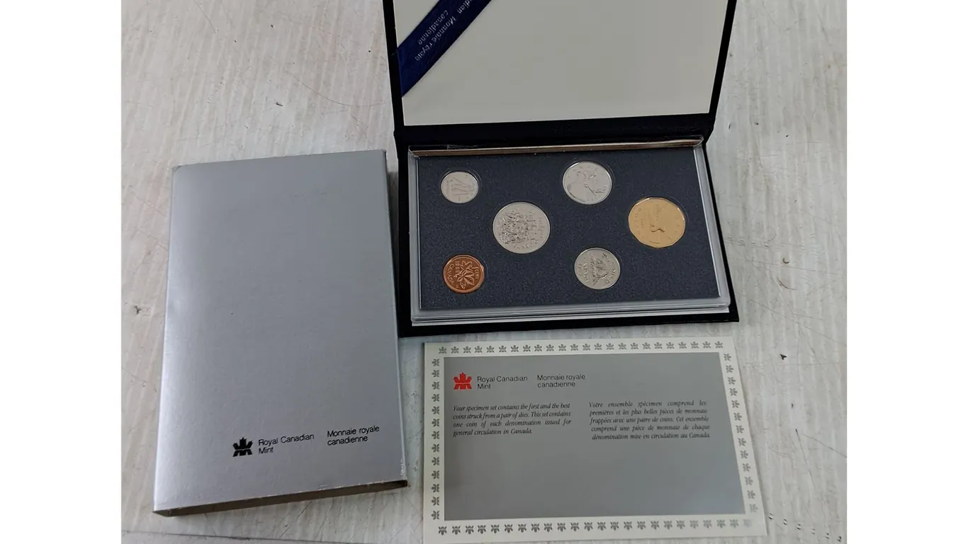 Royal Canadian Mint Coin Set 1989