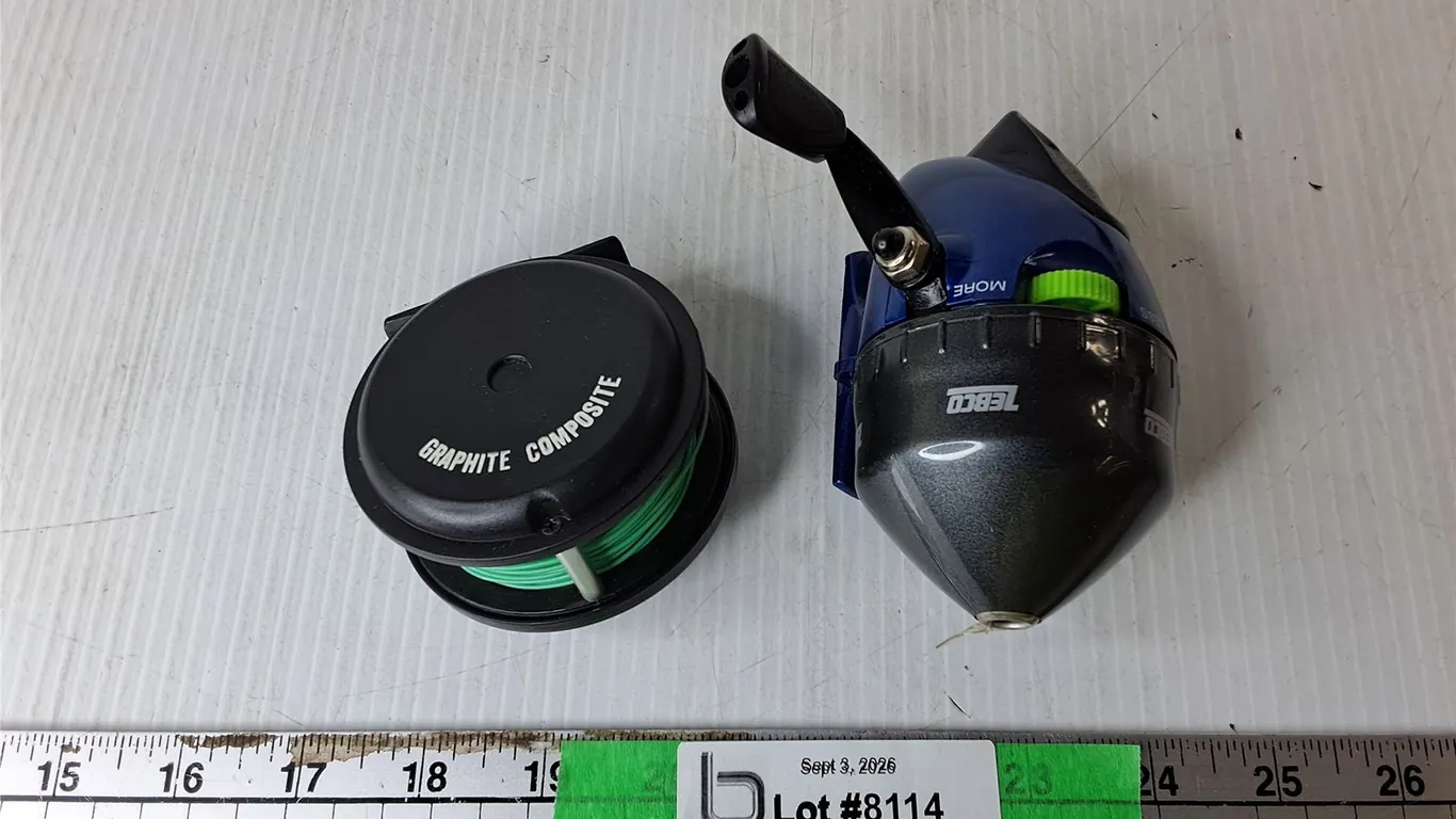 Zebco & Graphite Composite Fishing Reels