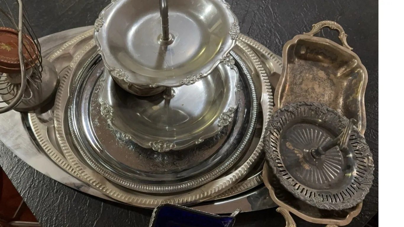 Metalware Trays, Toronto Coasters and Other Serving Pieces