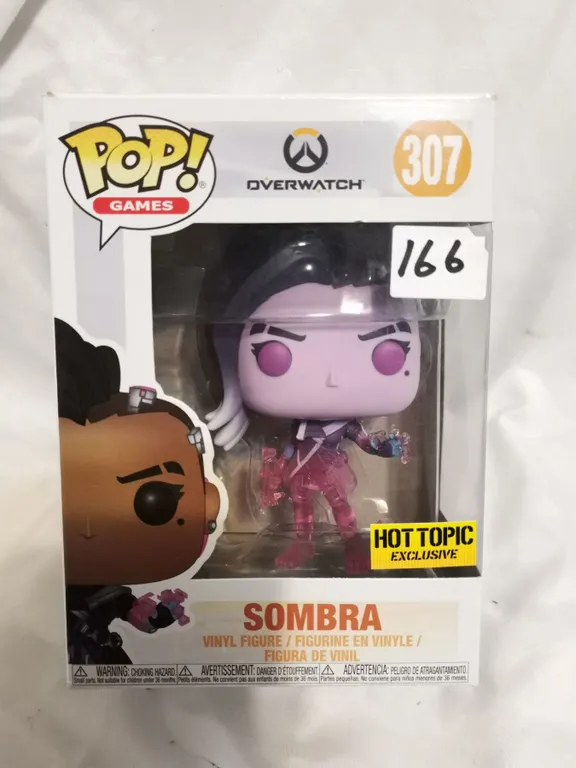 Overwatch Sombra Hot Topic Funko Pop Exclusive