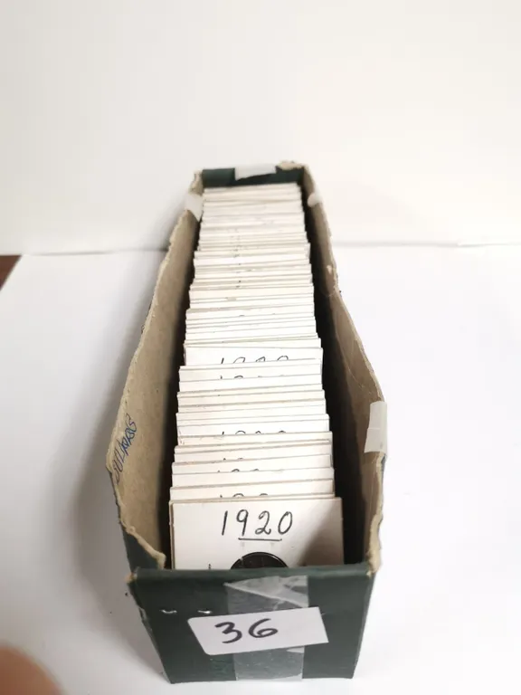 Holder Full of 1 cent Coins