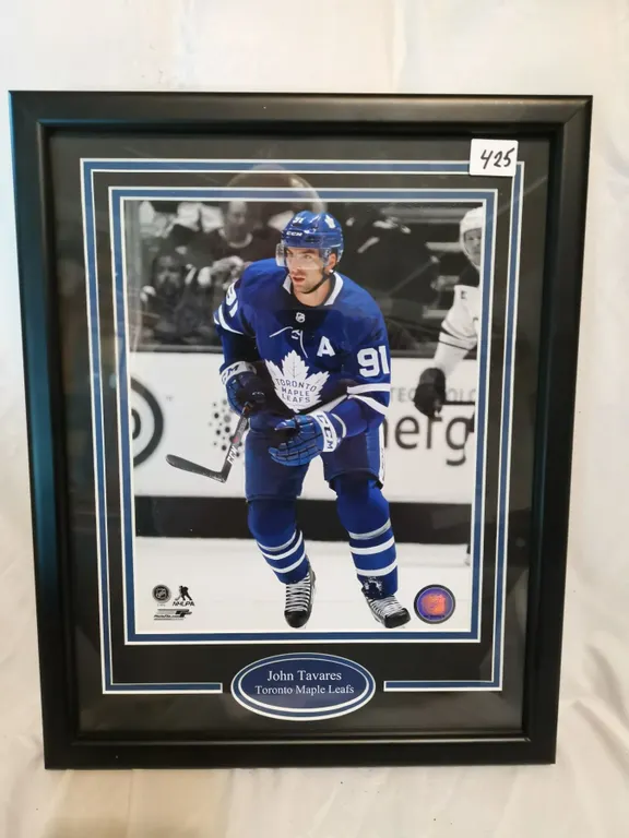 Framed Toronto Maple Leafs John Tavares Picture
