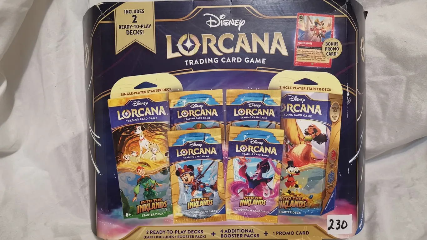 NOS Sealed Disney Lorcana Trading Card Game Box