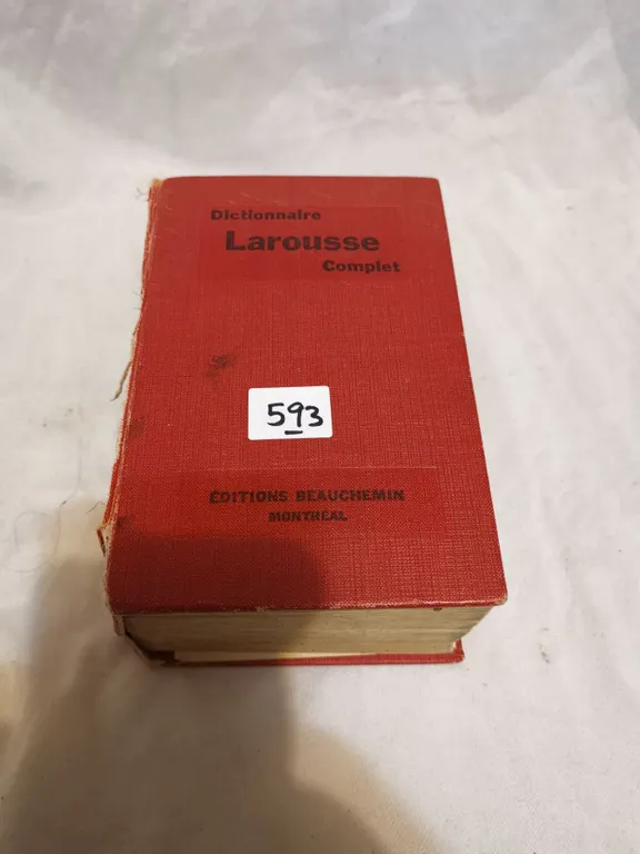 Vintage french dictionary