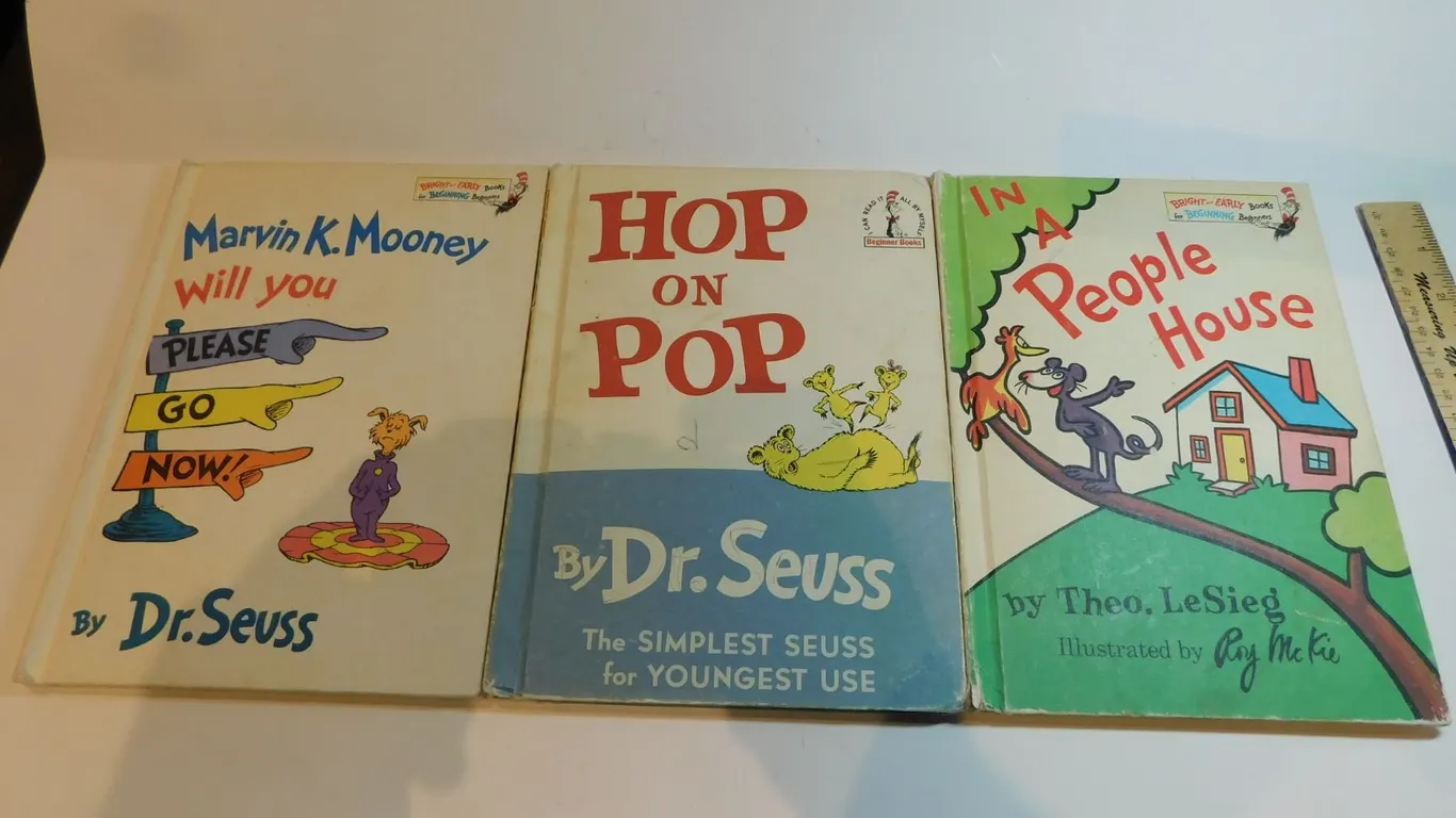 3-DR SUESS BOOKS