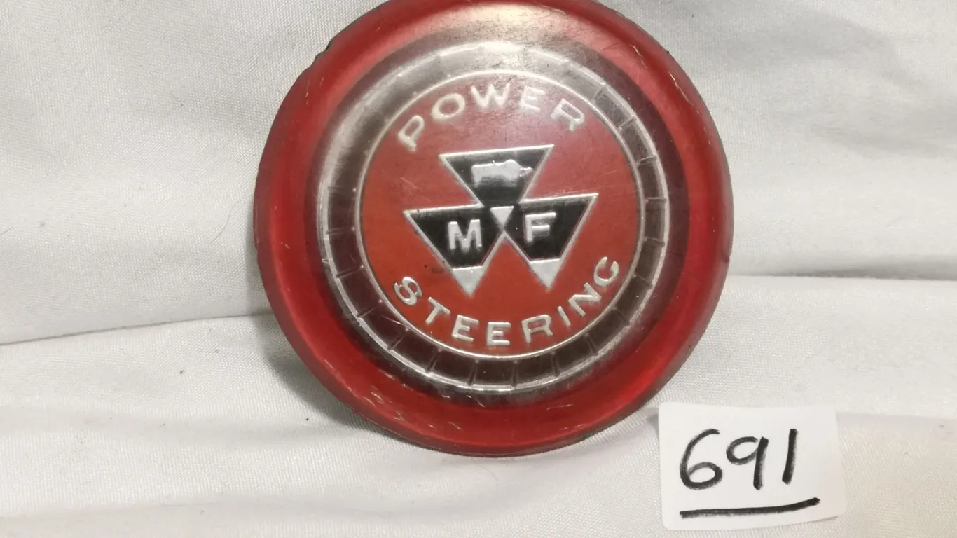 Red Massey Ferguson Power Steering Wheel Cover