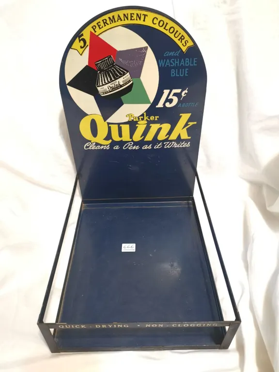 Parker Vintage Ink Stand, Rare