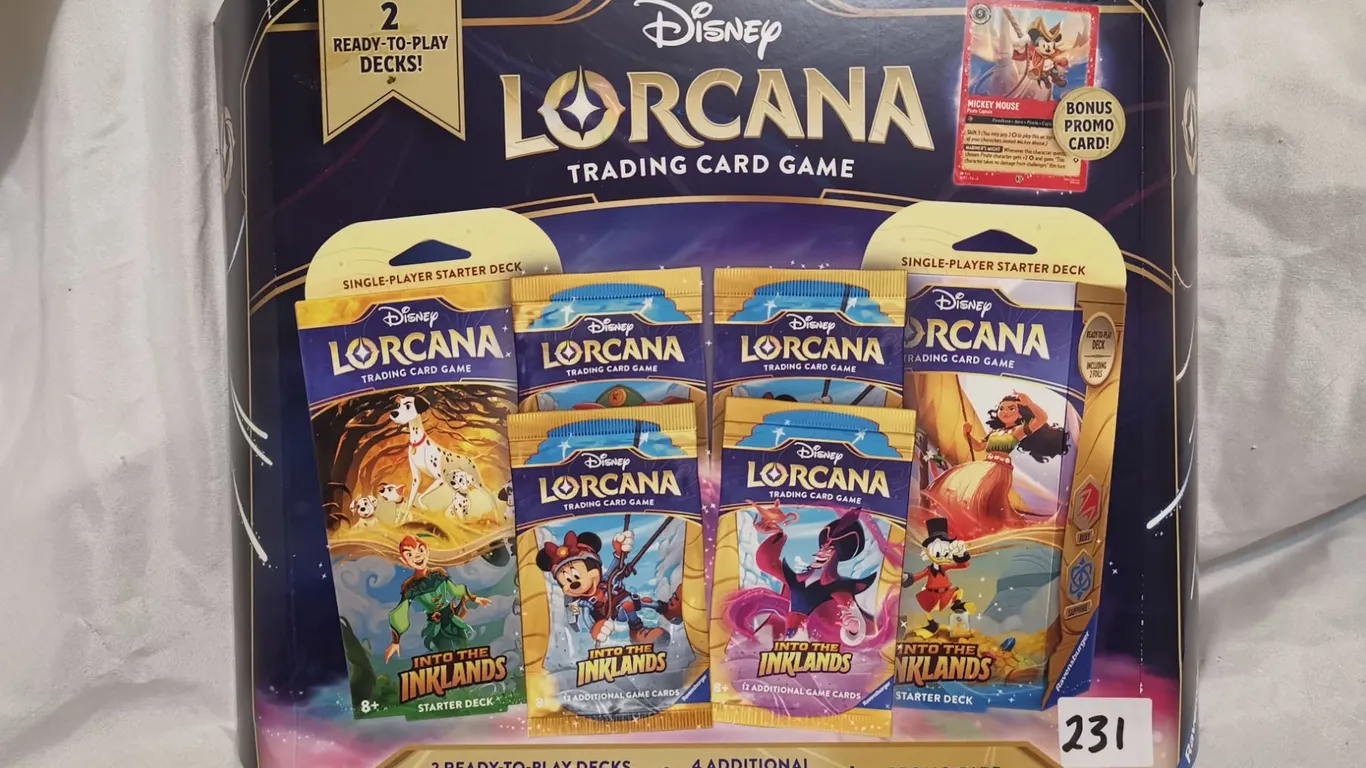 NOS Sealed Disney Lorcana Trading Card Game Box