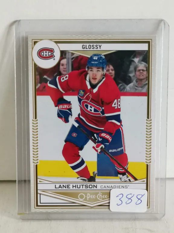 2024-25 NHL UD Series 2 Lane Hutson O-Pee-Chee Glossy #OPC-50