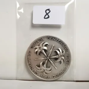 Quebec Part Silver Centennial Medal, 60g