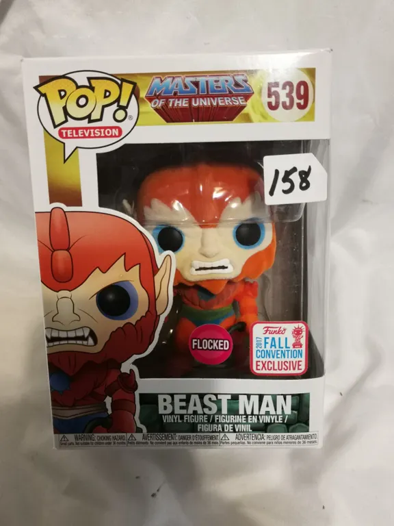 Rare Beast Man Fall Convention Funko Pop, Masters of the Universe