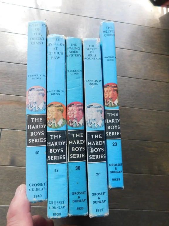 5- THE HARDY BOYS SERIES BOOKS