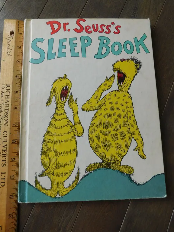 DR. SEUSS, “SLEEP BOOK”, 1962