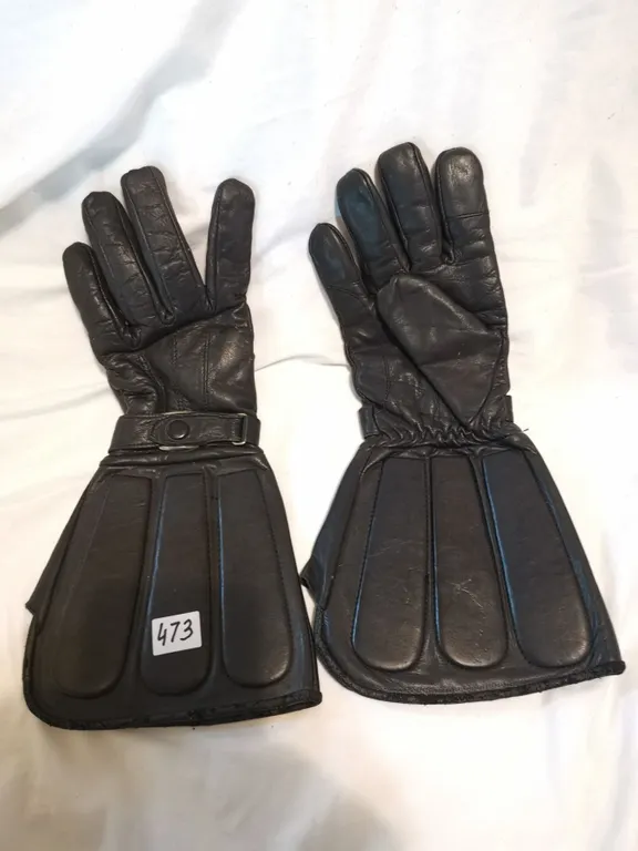 Leather Ladies Motorcycle Gloves