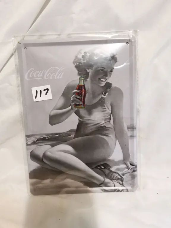Coca Cola Tin Sign