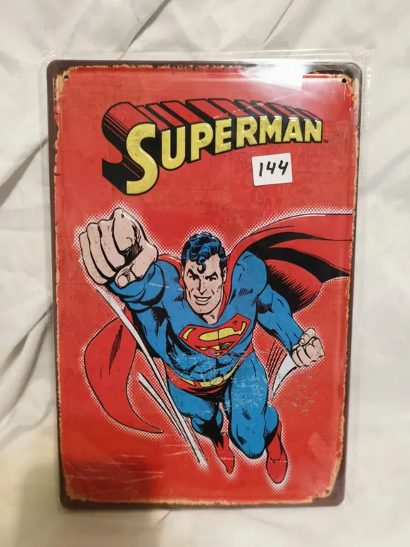 Superman Tin Sign