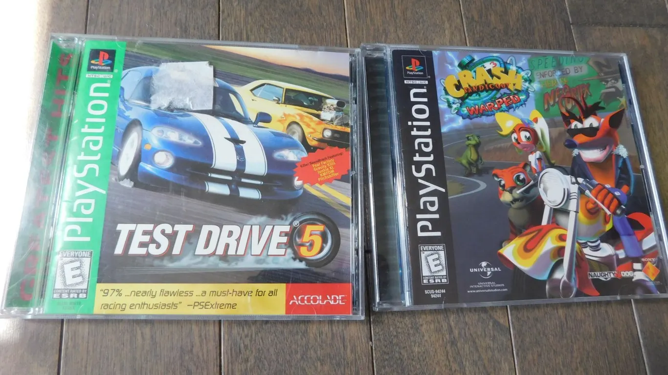 TWO PLAYSTATION GAMES