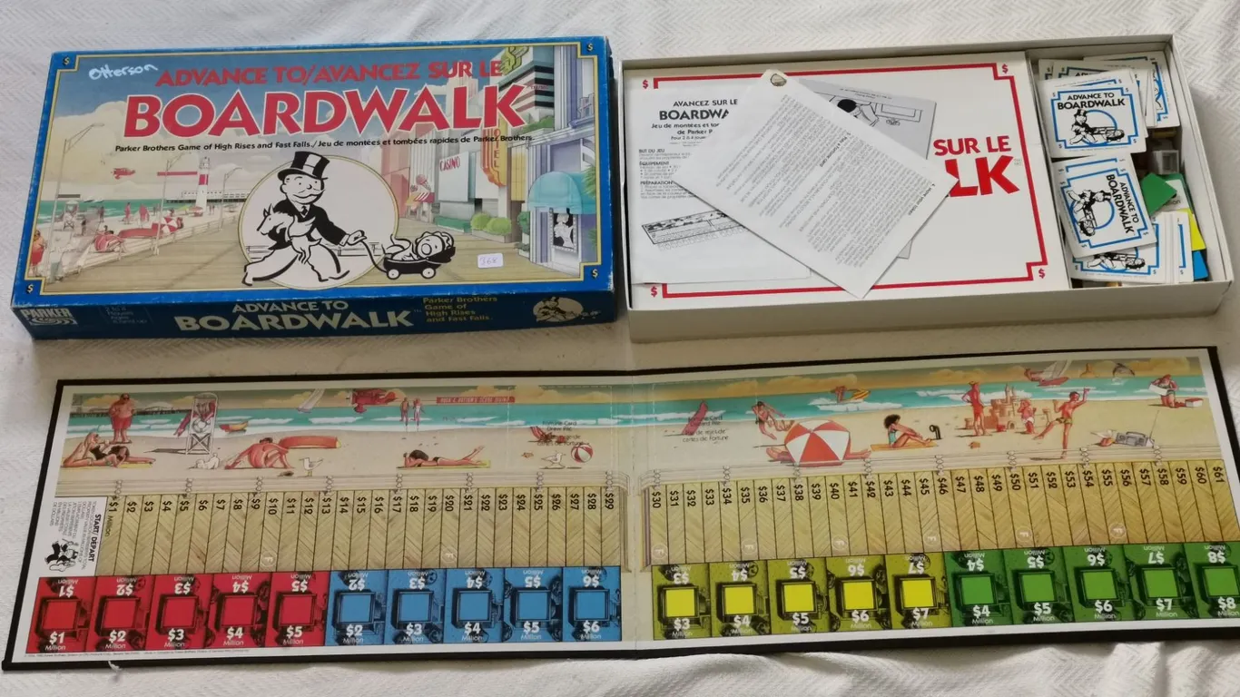 Advance To Boardwalk Board Game