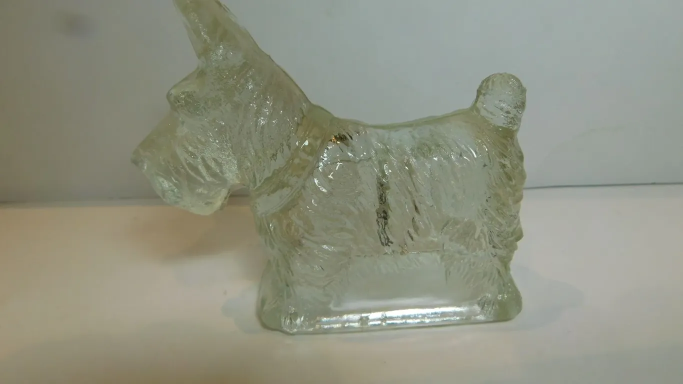 SCOTTIE DOG VIINTAGE CANDY CONTAINER