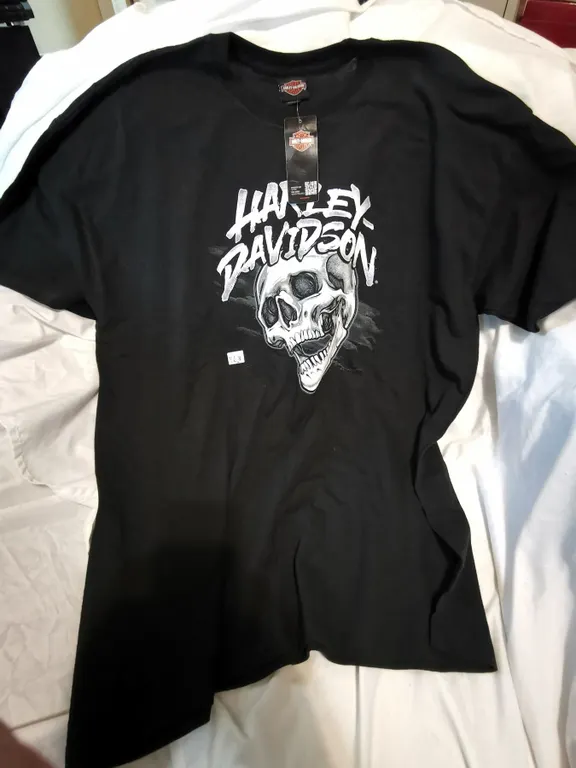 Harley Davidson Skull T-Shirt NOS