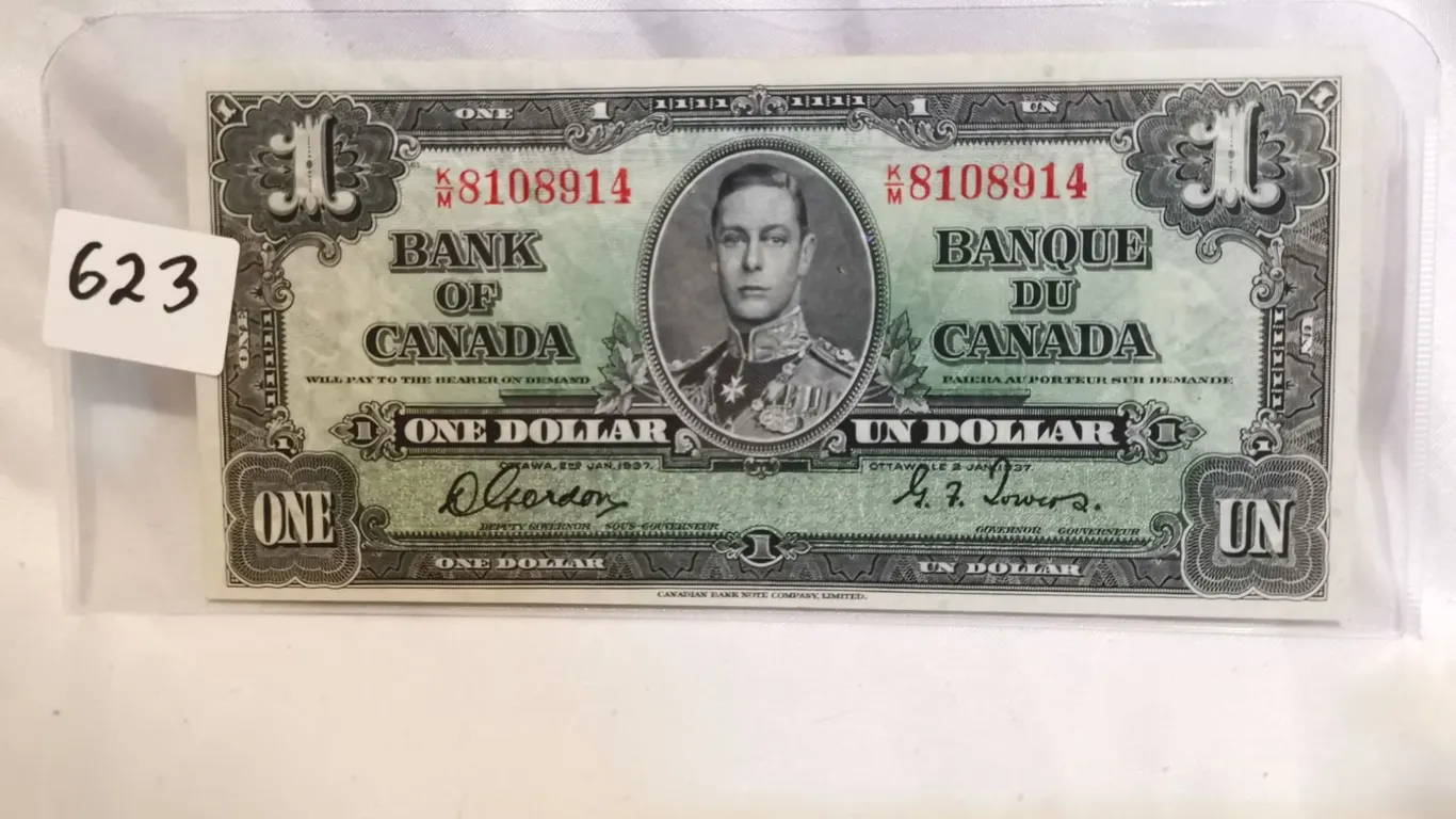1937 $1 Bill, Gordon Towers