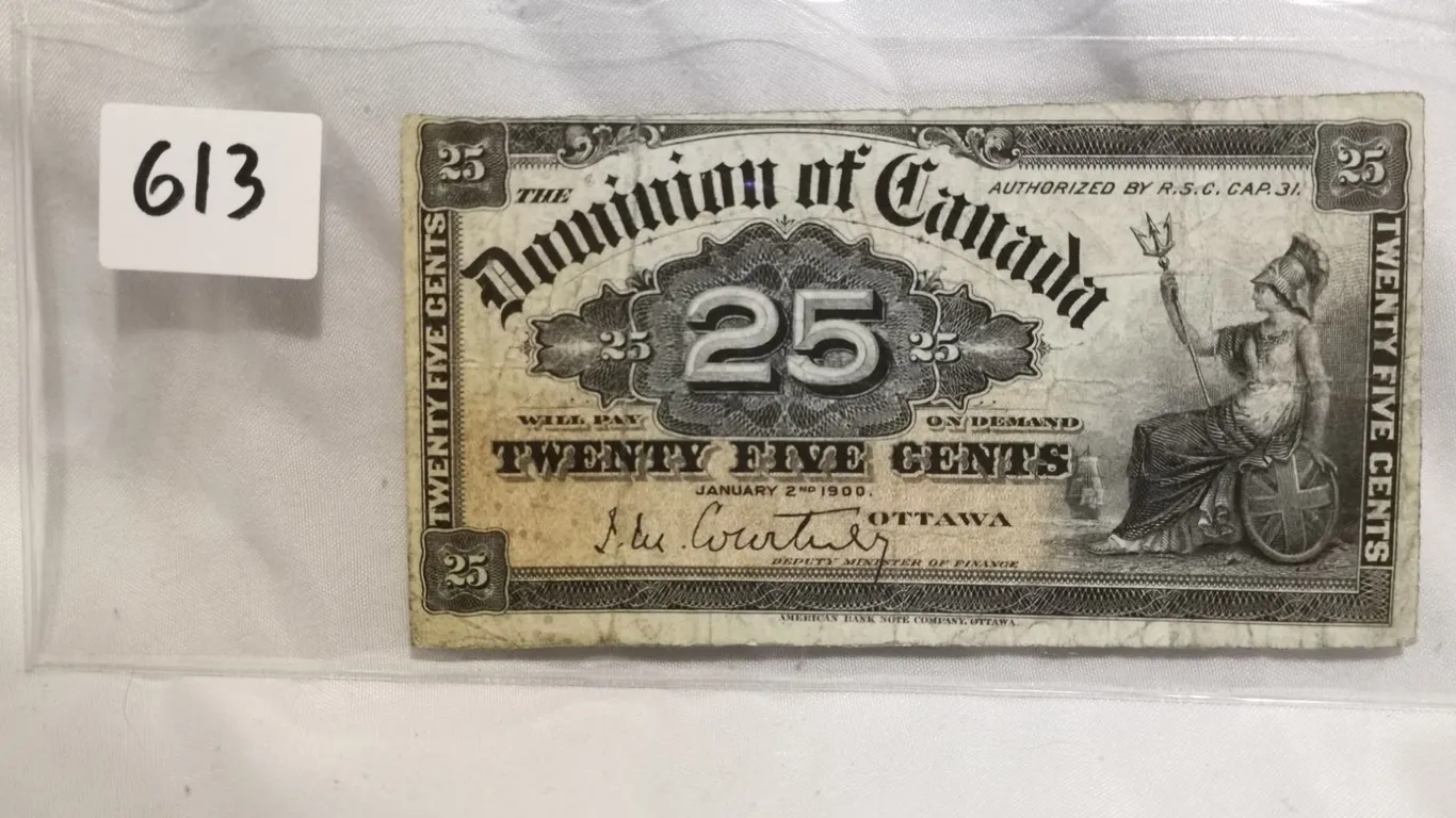 1900 25 cent Shinplaster