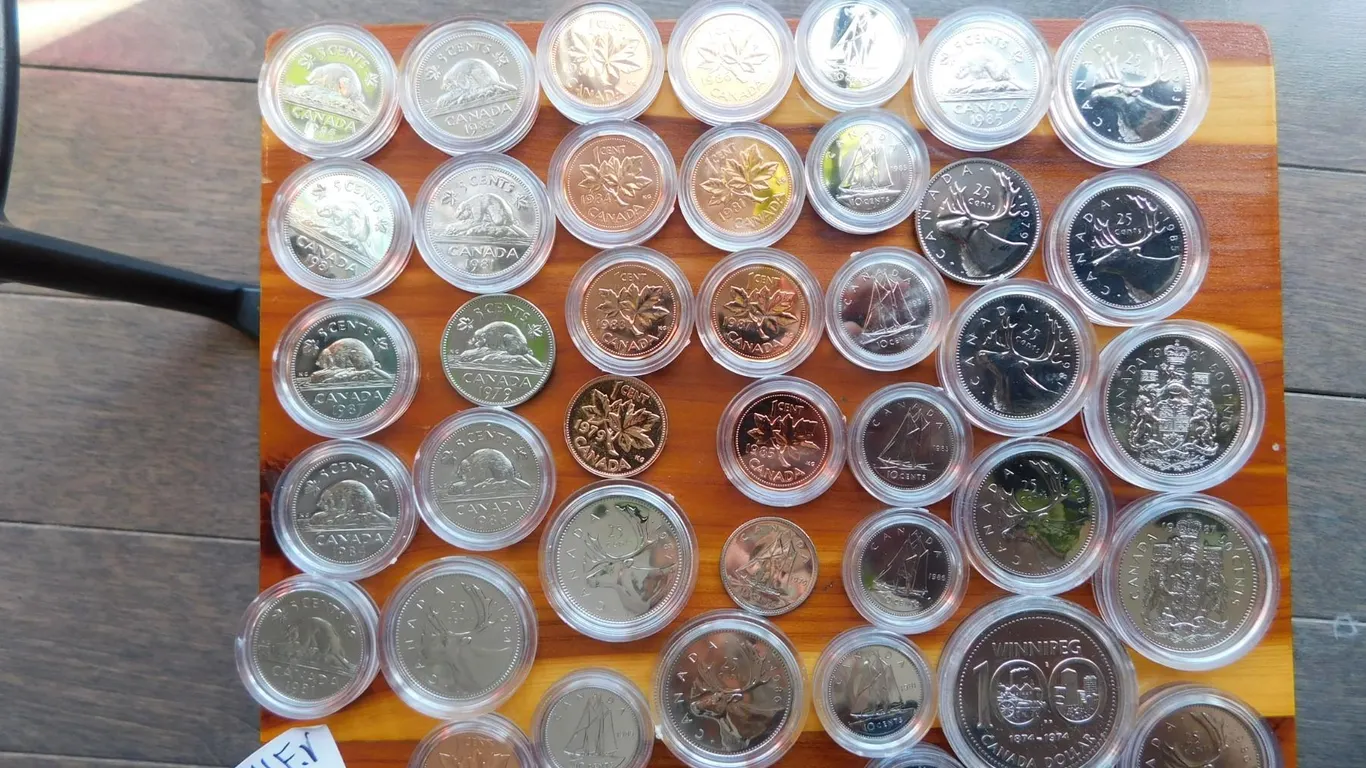 $5.74 FACE VALUE SPECIMEN COINAGE