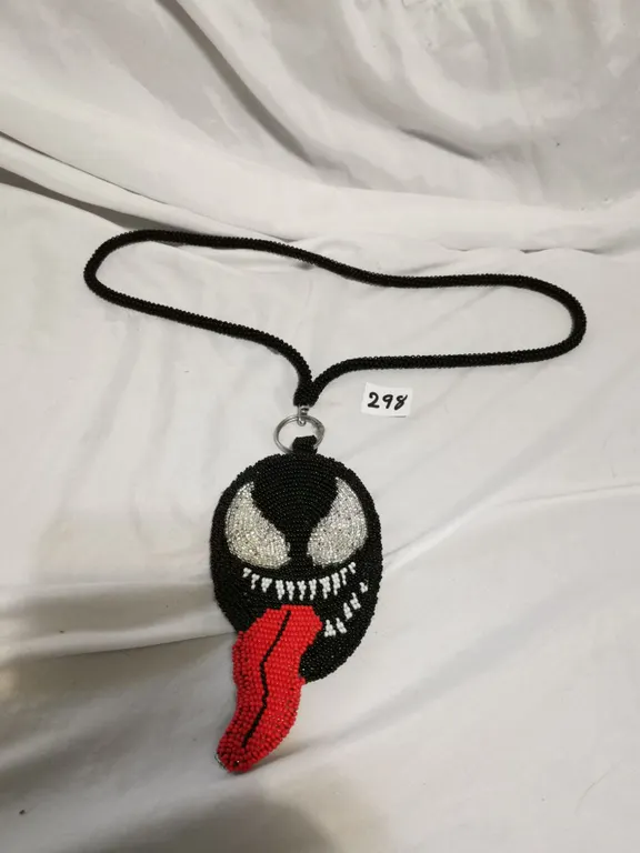 Beaded Venom Medallion