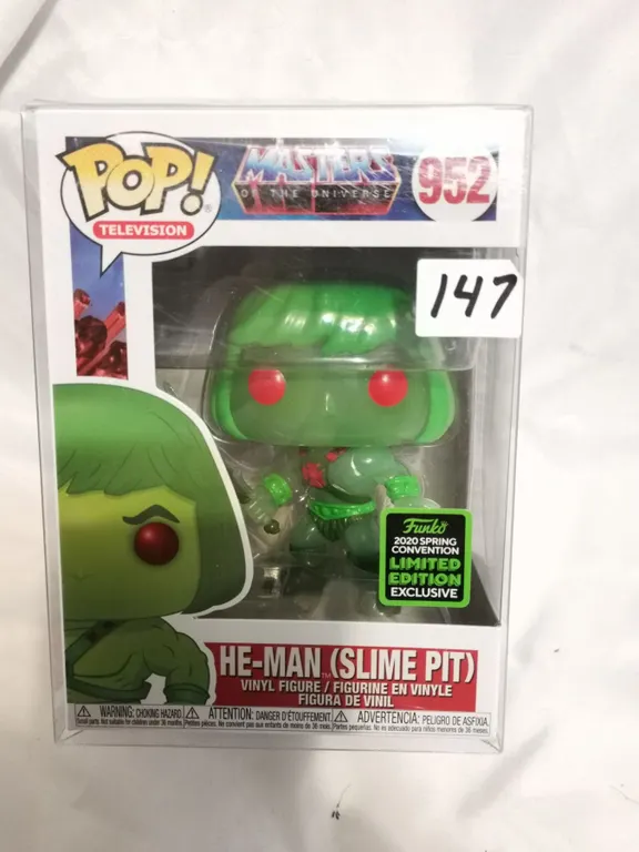Rare He-Man Slime Pit Funko Pop, 2020 Summer Edition Masters of the Universe