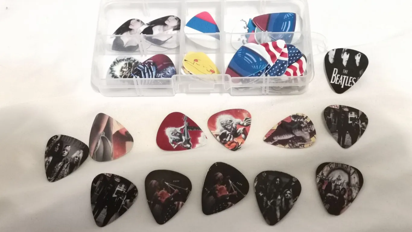 Collection of Themed Guitar Picks