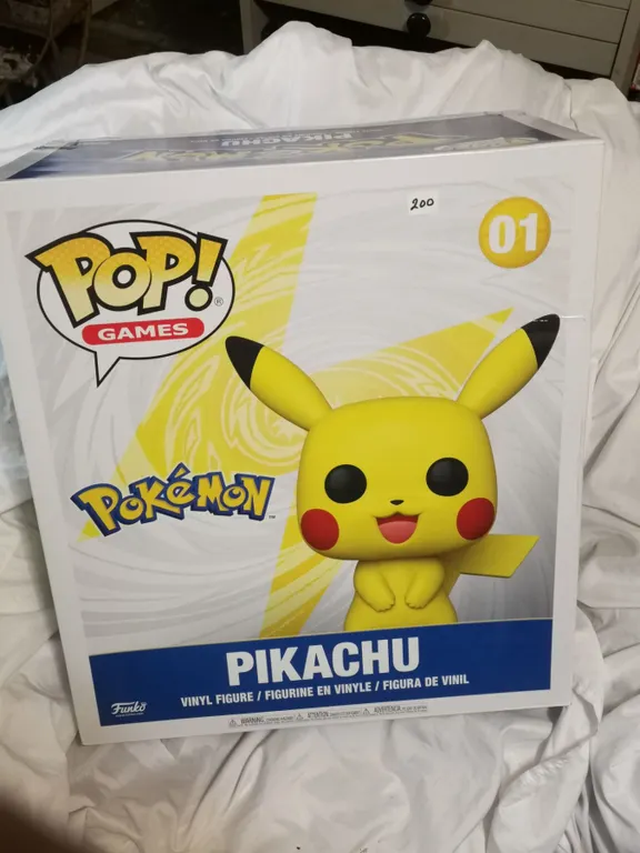 RARE Large Size Pikachu Funko Pop