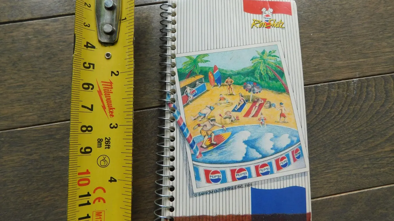 VINTAGE PEPSI NOTEBOOK 5” TALL