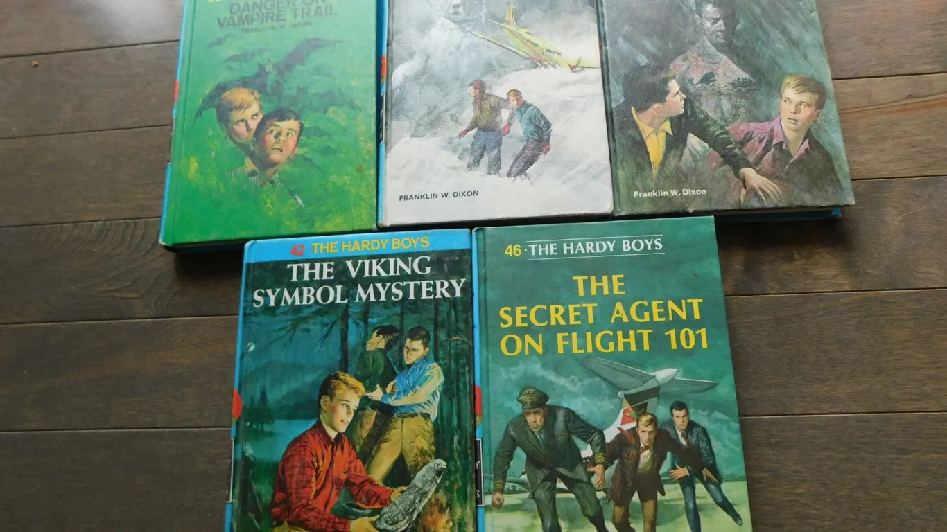 5- THE HARDY BOYS SERIES BOOKS