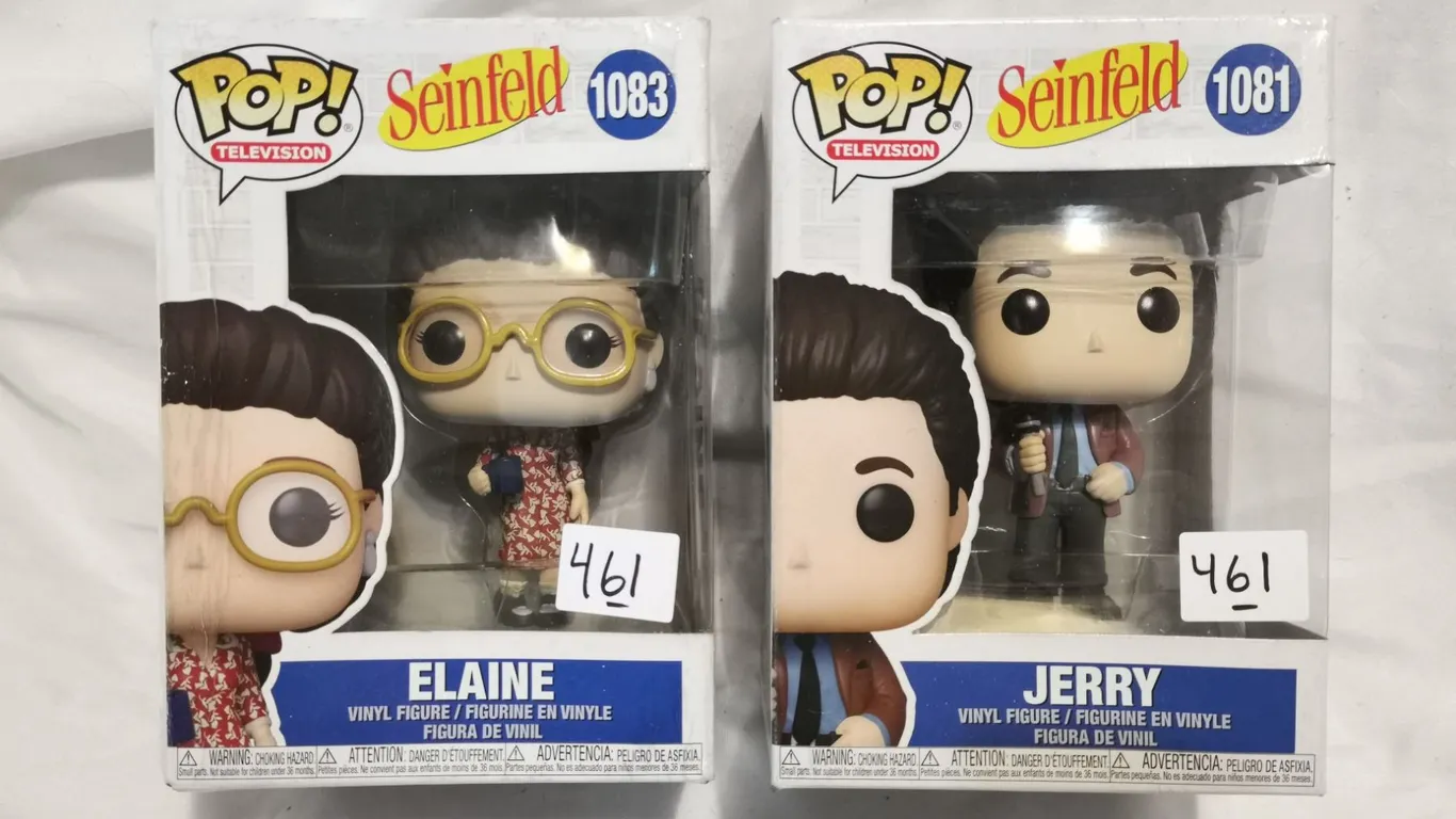 Seinfeld Elaine and Terry Funko Pops
