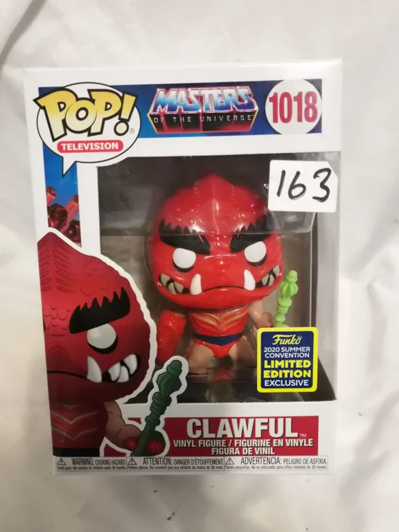 Rare Clawful Funko Pop, 2020 Summer Edition Masters of the Universe