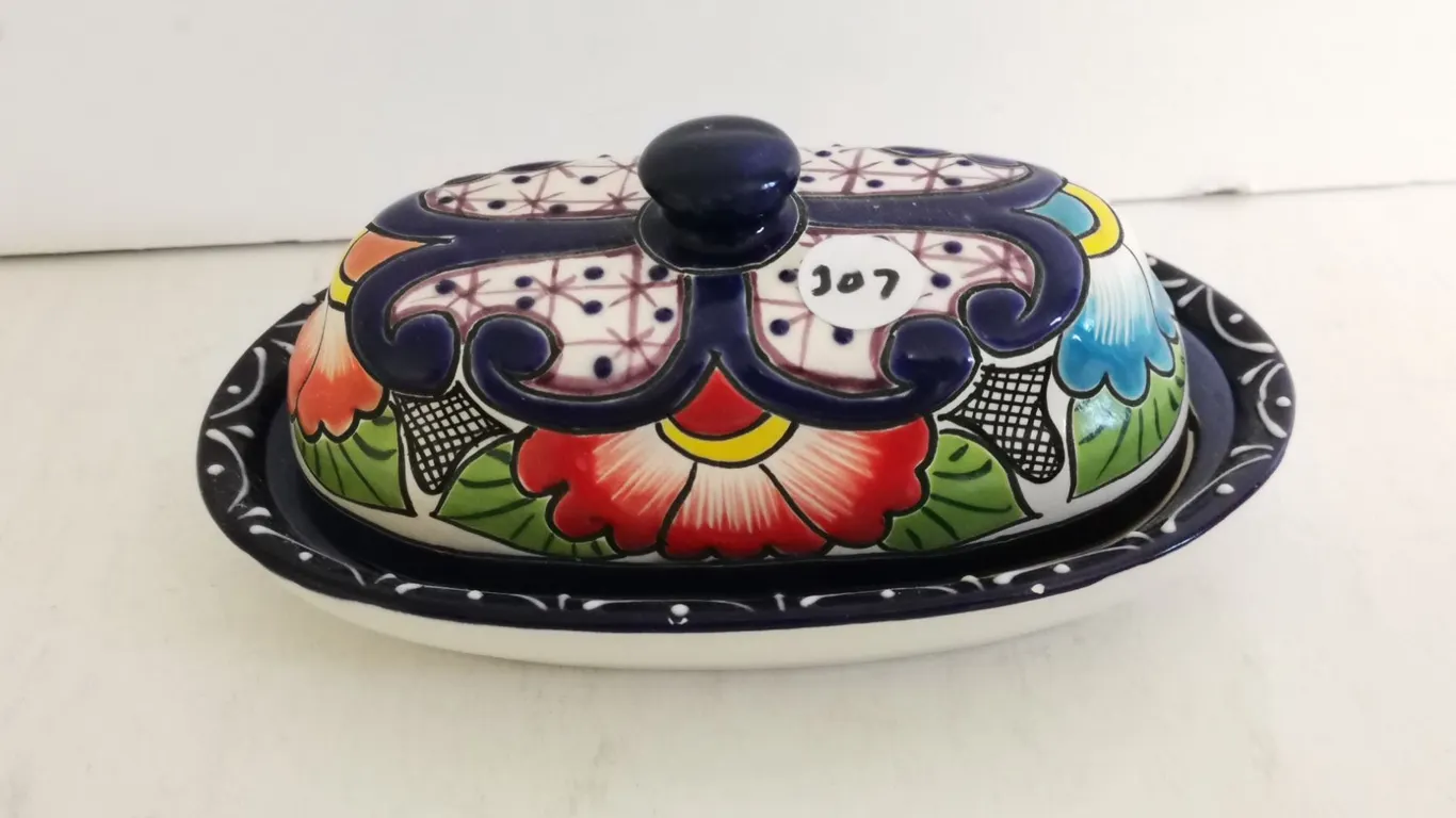 Pottery Butter Dish
