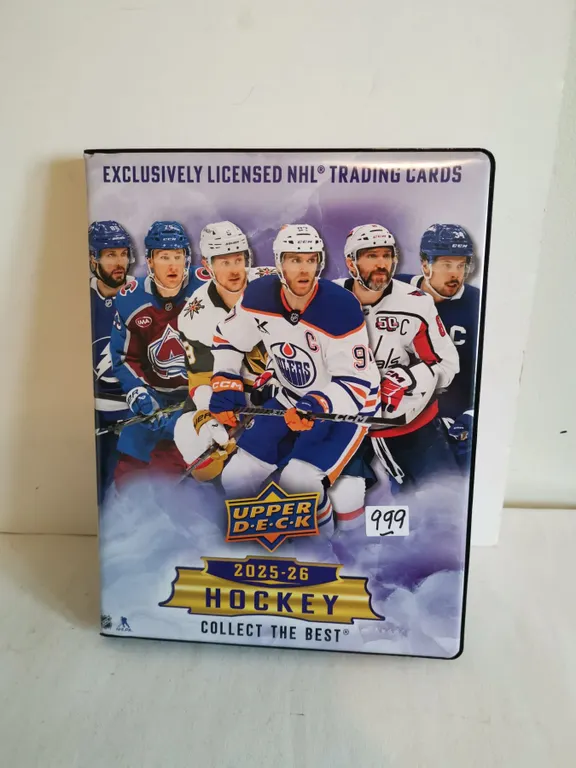 2025-26 Upper Deck Series One NHL Hockey Cards in Binder