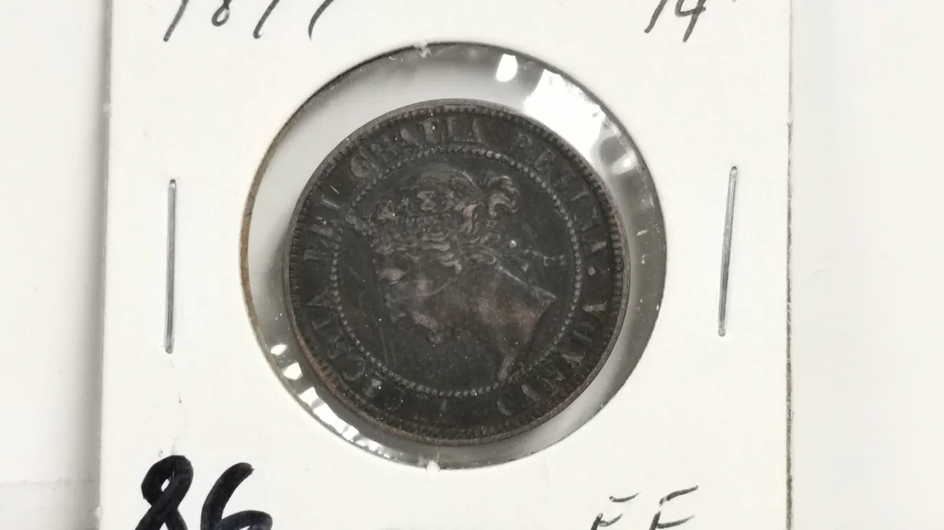 1899 1 Cent Coin, EF