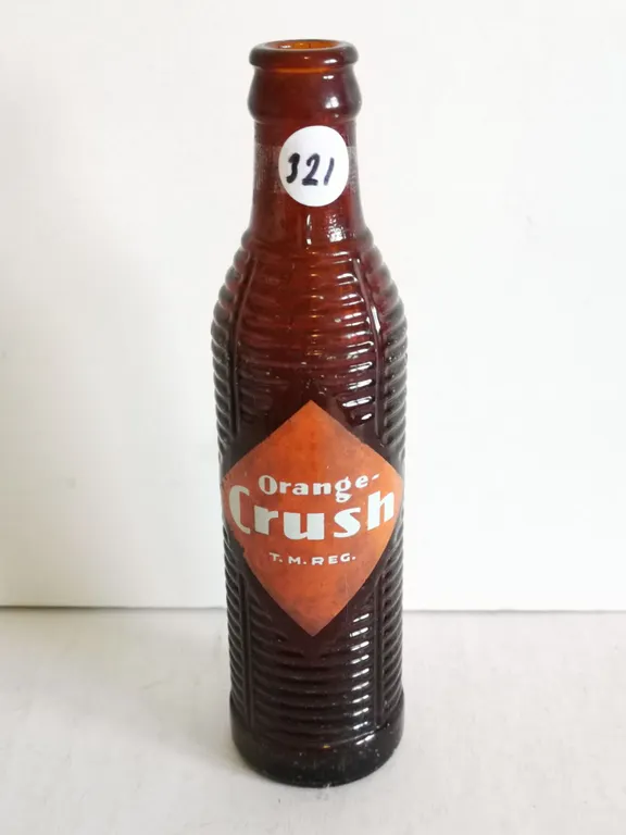 Vintage/Antique Orange Crush Glass Bottle
