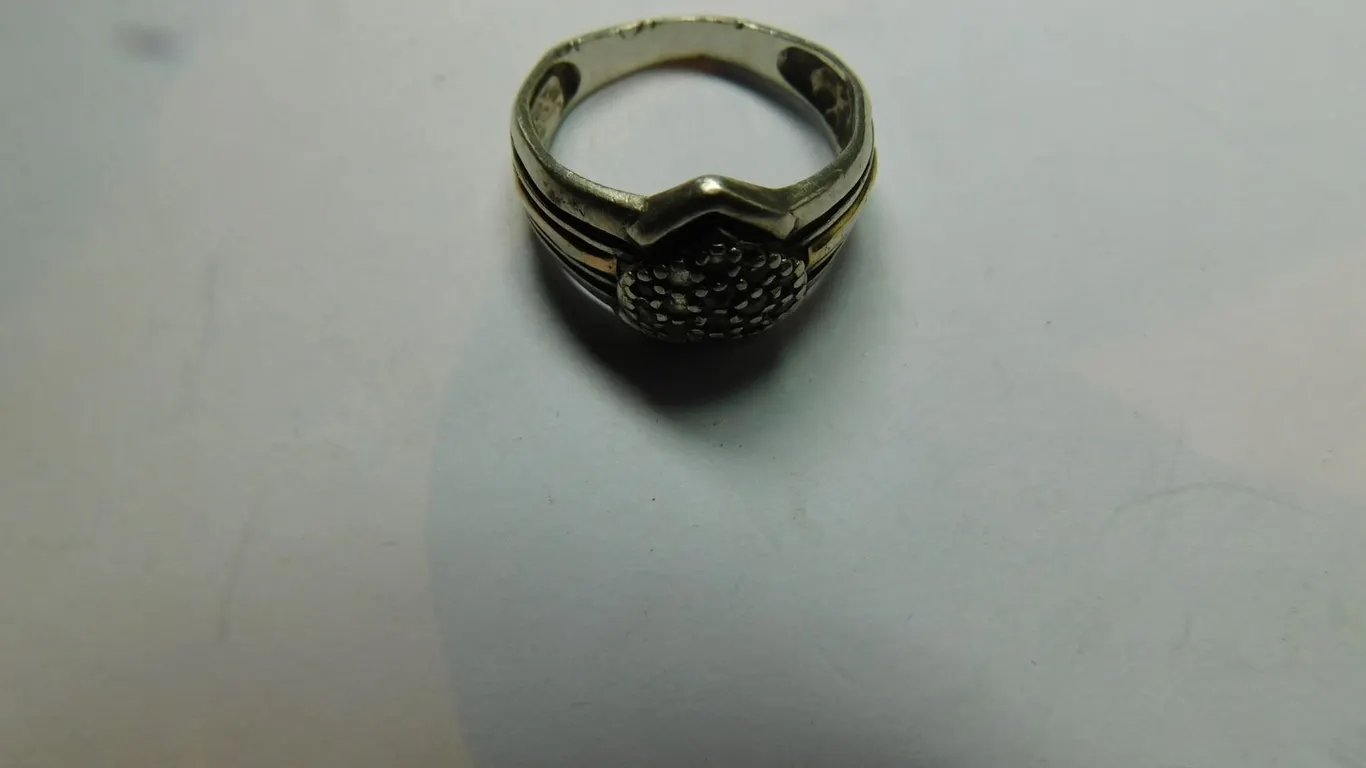 STERLING RING SIZE 7 ½ HEART