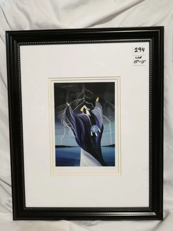 Cree Artist Betty Albert Print “Bravery”, 12x15”