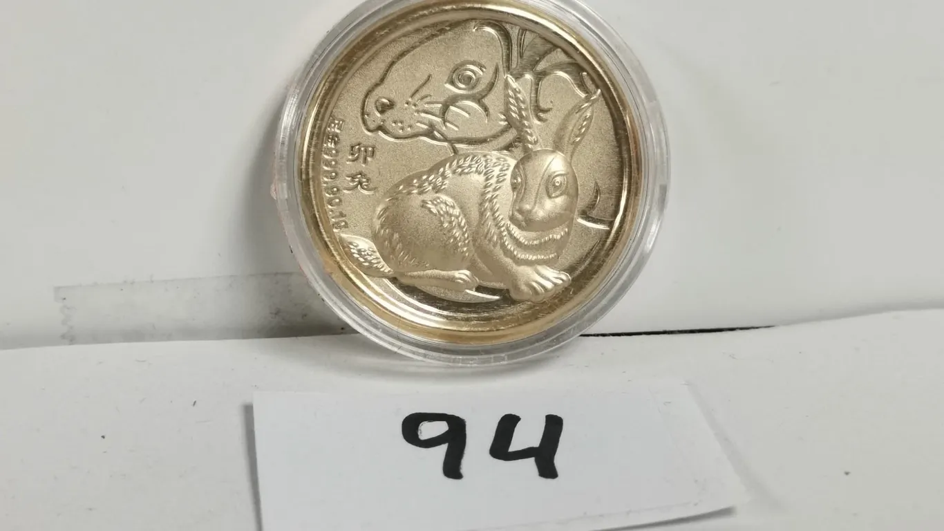 Year of the Rabbit Gold Foil, 0.1grams (zero point one)