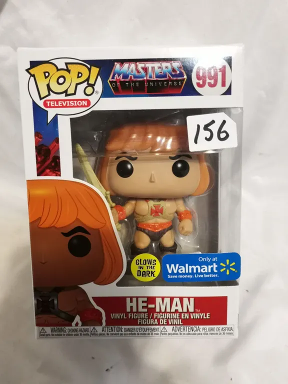 He-Man Glow in the Dark Funko Pop, Masters of the Universe