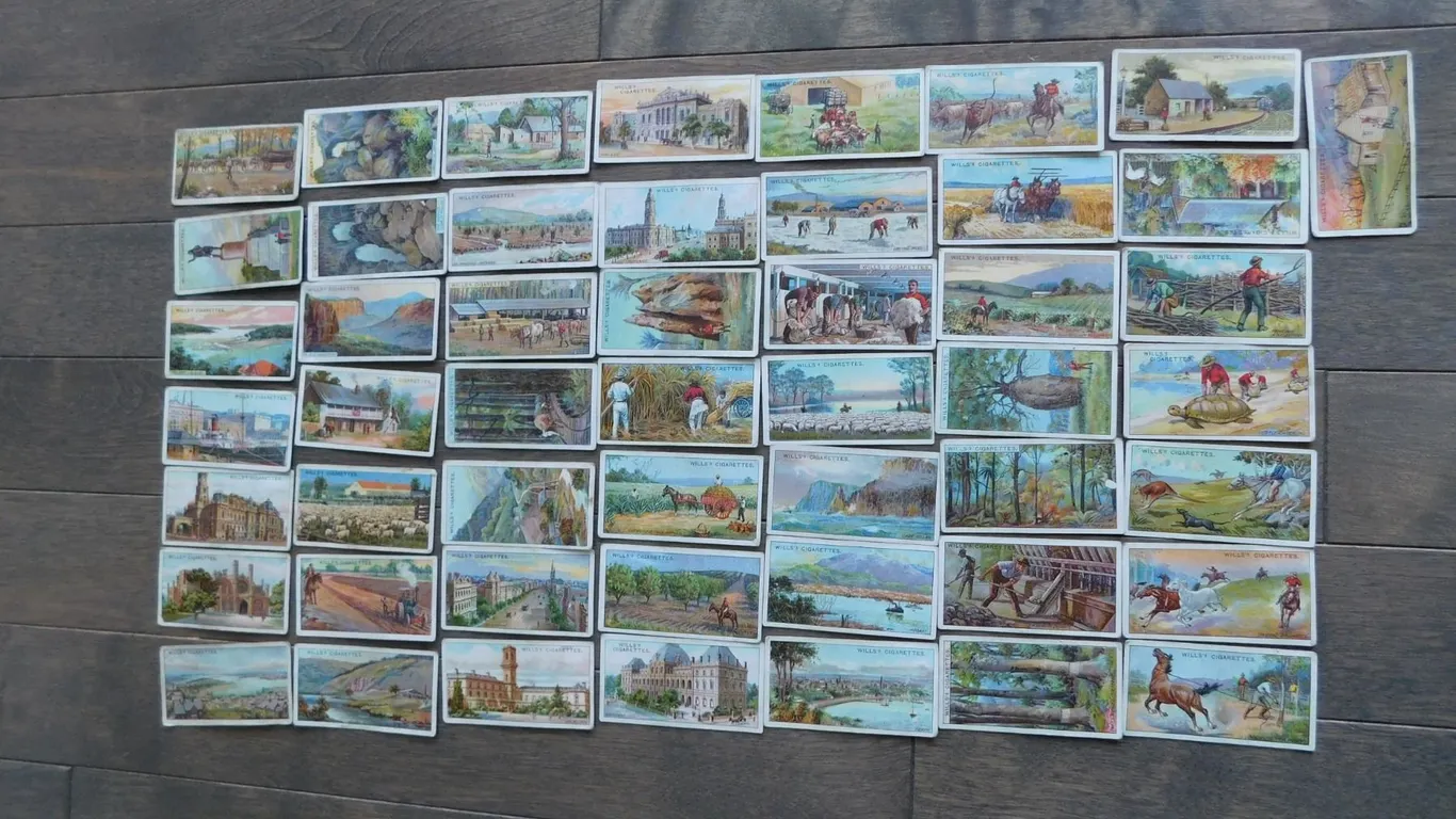 WILL’S CIGARETTE CARDS, OVERSEAS DOMINIONS, AUSTRALIA