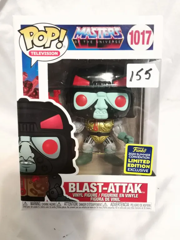 Rare Blast Attack Funko Pop, 2020 Exclusive, Masters of the Universe