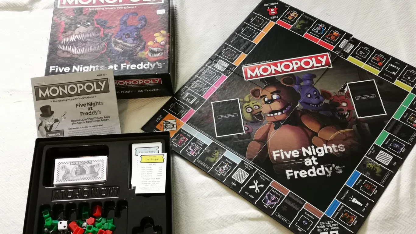 Five Nights at Freddy’s Monopoly Board Game