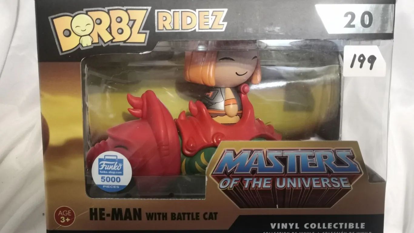 RARE He-Man w/ Battle Cat Funko Dorbz Rides – Only 5000 Made