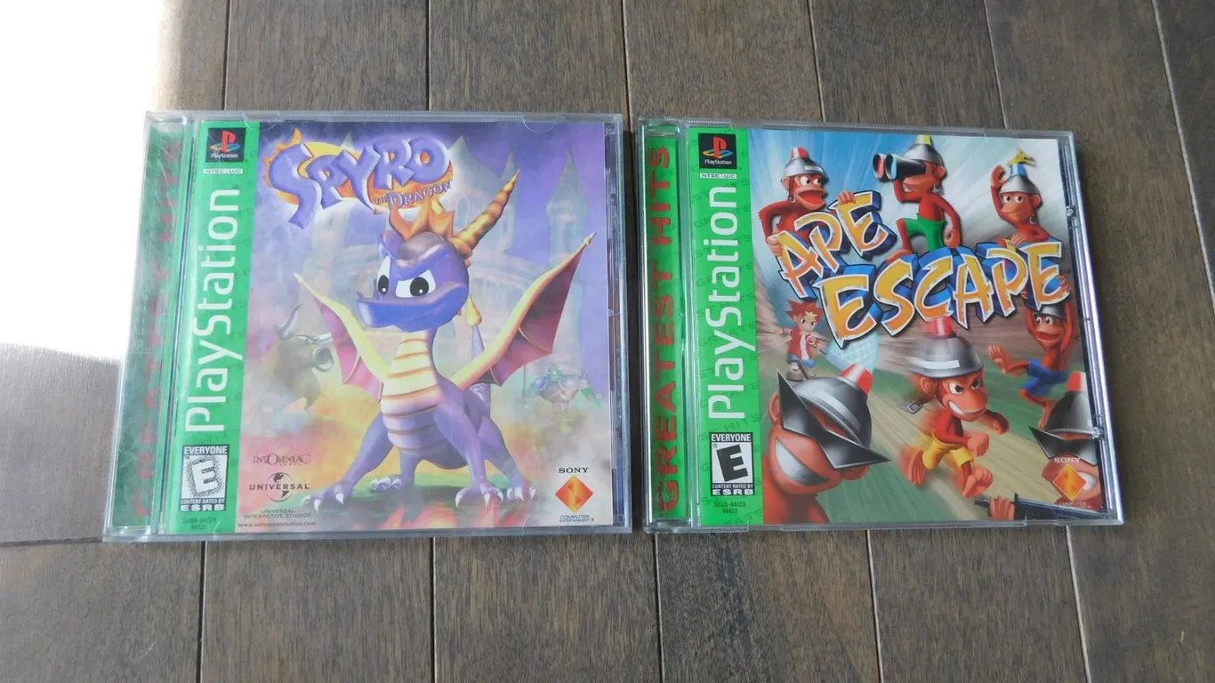TWO PLAYSTATION GAMES